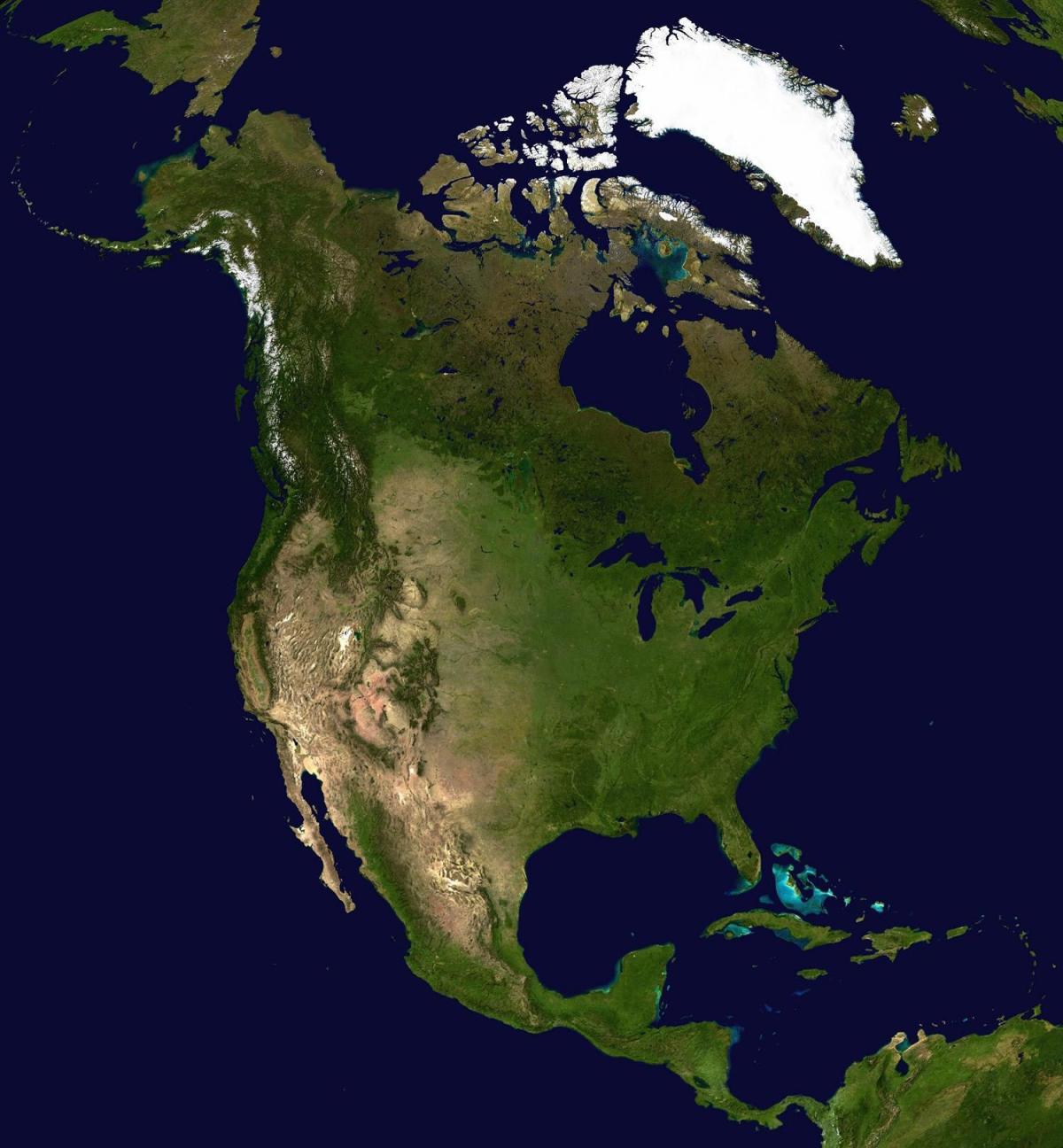 خريطة عرض السماء كندا